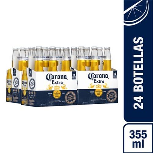 cerveza corona de 330ml caja de 24 botellas ( oferta )