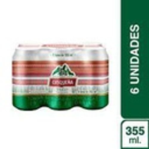 cusqueña trigo lata 355ml six pack (oferta)