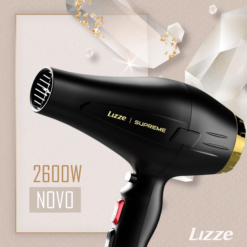 LIZZE-PACK-PLANCHA-DE-CABELLO-PROFESIONAL-SUPREME-TOP-LINE-485°F-252°C---SECADORA-DE-CABELLO-SUPREME-TOP-LINE-2600W