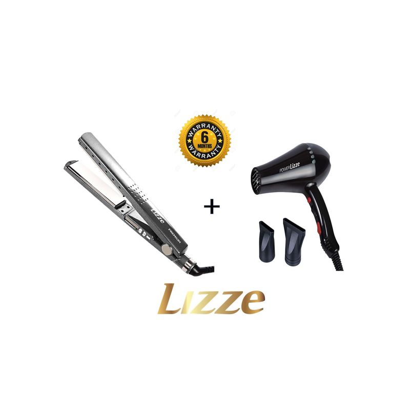 LIZZE-PACK-PLANCHA-PROFESIONAL-PREMIUM-PRO-480---SECADORA-PROFESIONAL-POWER-NEGRA-2200W