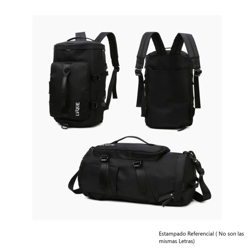 Mochila-Bolso-de-Viaje-Multiusos-Maleta-Deportiva-Negro