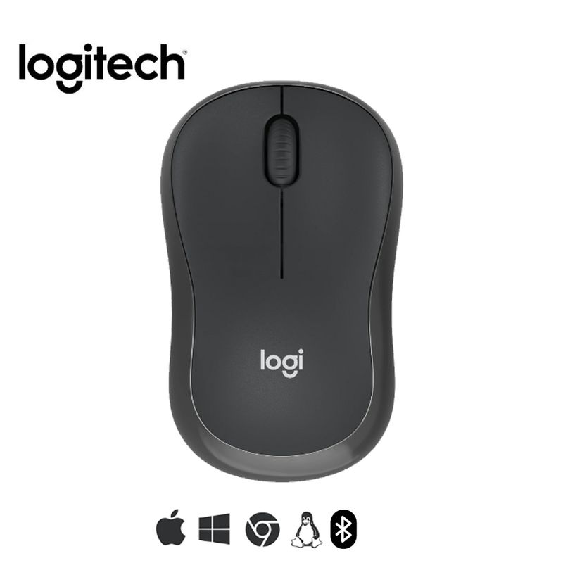 Mouse-Logitech-M240-Silent-Wireless-Bt-Black-