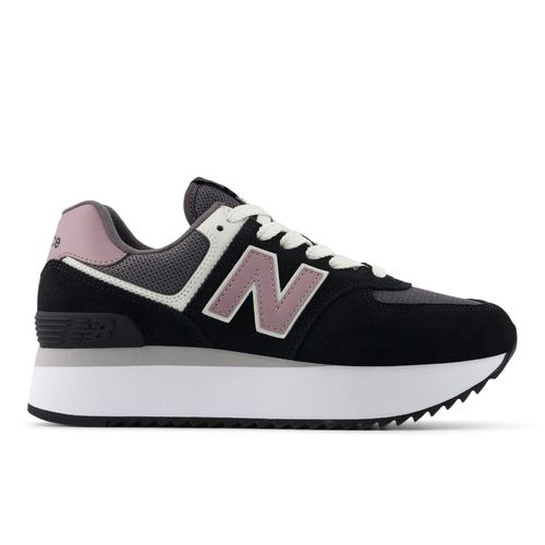 Zapatillas Urbanas New Balance Para Mujer Wl574Zak Negro