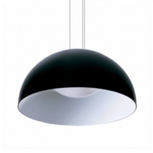 Luminaria Polly Bicolor Negro /Blanco 60 Cm