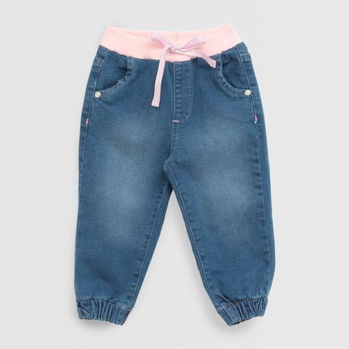 Jean Para Bebe Niña Baby Circus Pretina Rib