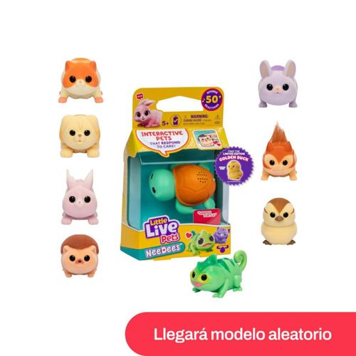 Muñeco Little Live Pets Needees Mascota X 1