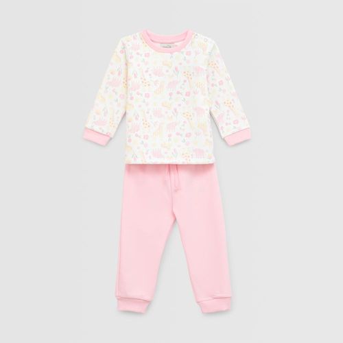 Pijama Para Recien Nacido Baby Circus Body French 2 Piezas