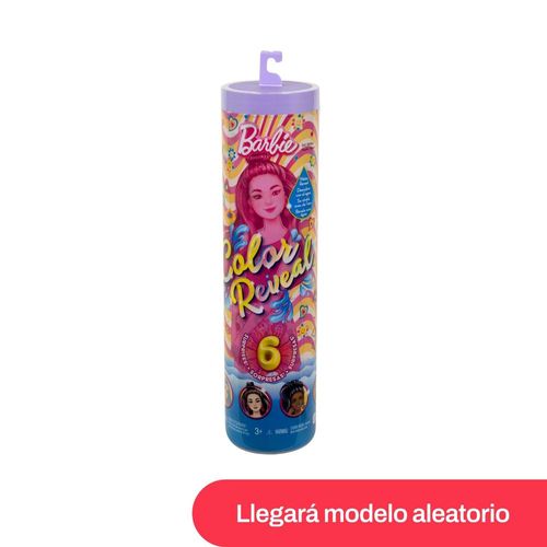 Muñeca Barbie Color Reveal Colores Del Arcoíris