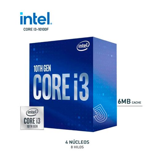 PROCESADOR INTEL CORE I3 10100F