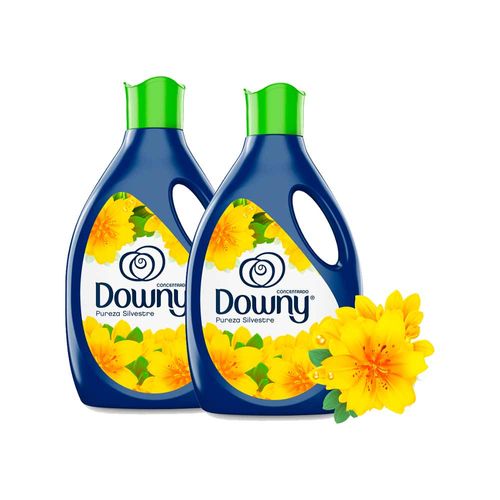 Pack Suavizante DOWNY Pureza Silvestre Botella 2.8L x 2un