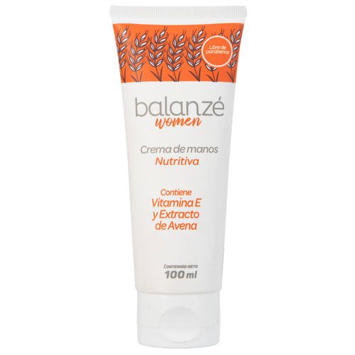 Crema Nutritiva para Manos BALANZÉ WOMEN Frasco 100g