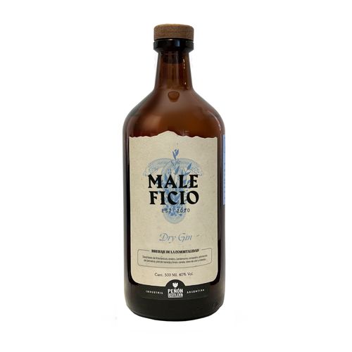 Gin MALEFICIO Dry Botella 500ml