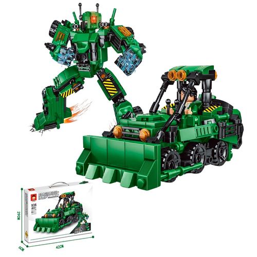 Carro Transformer Verde 935 QS