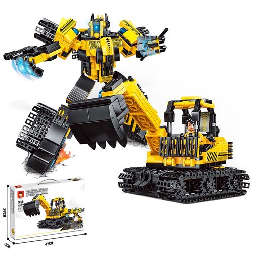 Carro Transformer Amarillo 936 QS