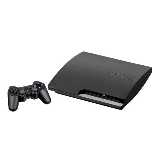 Playstation 3  Consola con lector de Disco DVD Y BLU-RAY  | REACONDICIONADONegro