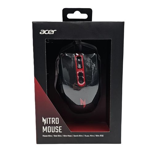 ACER MOUSE Nitro Gaming Mouse-NMW120 Cable 150  cm Negro