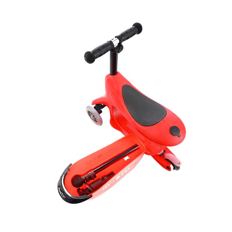 Scooter-Mini-Micro-2GO-Deluxe-Led-Rojo