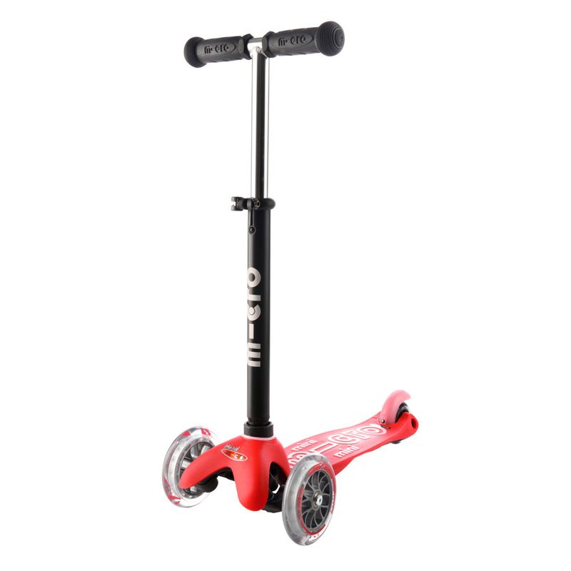 Scooter-Mini-Micro-2GO-Deluxe-Led-Rojo