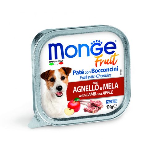 Monge Dog Fruit Cordero y Manzana 100gr