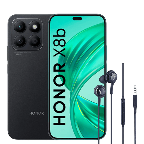 HONOR X8B 256GB 8RAM - NEGRO + AUDIFONOS AKG - copy