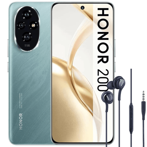 Honor 200 5G 256GB 12GB Ram - Verde + Audifonos AKG - copy