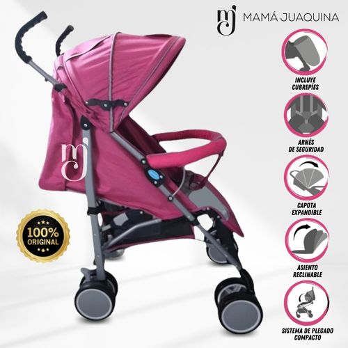 COCHE BASTÓN «AMADEUS» FUCSIA