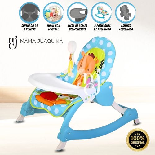 Silla Mecedora Didáctica «BABY ZU» Verde