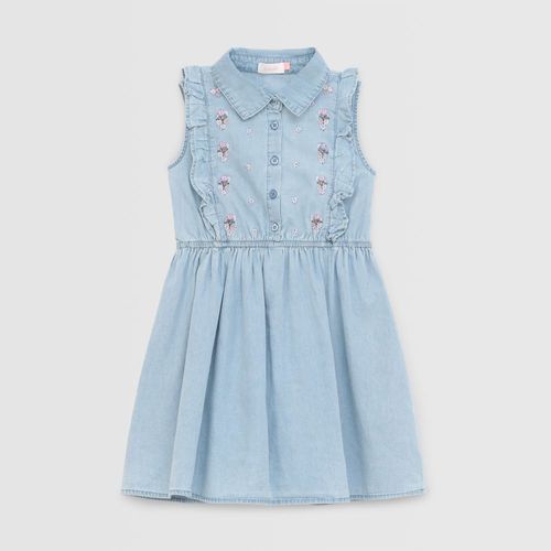 Vestido Para Niña Circus Denim Vuelos