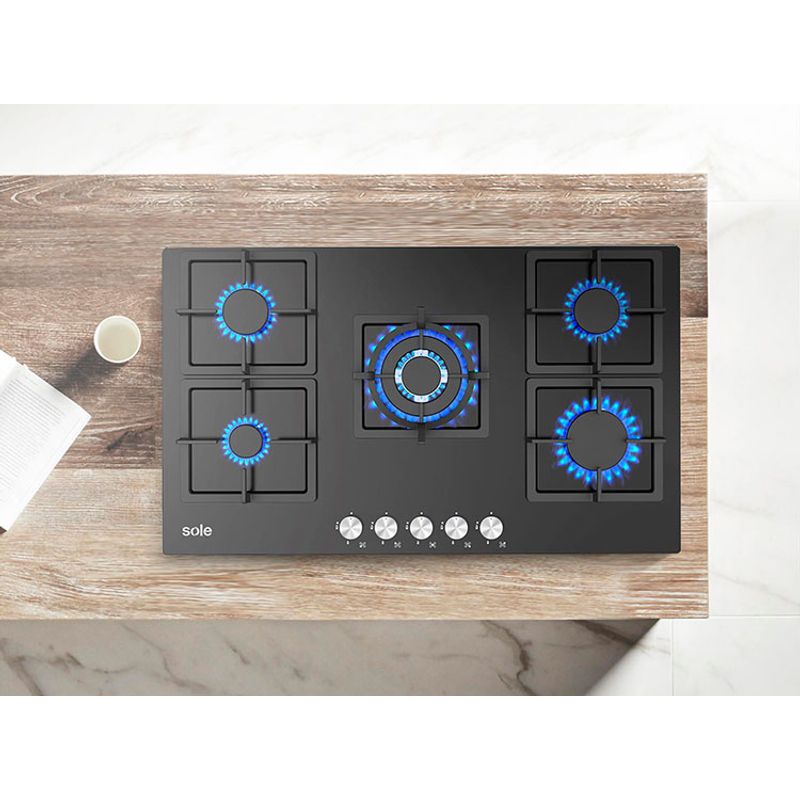 Cocina-Empotrable-SOLCO041-76-cm-5-Hornillas-Sole