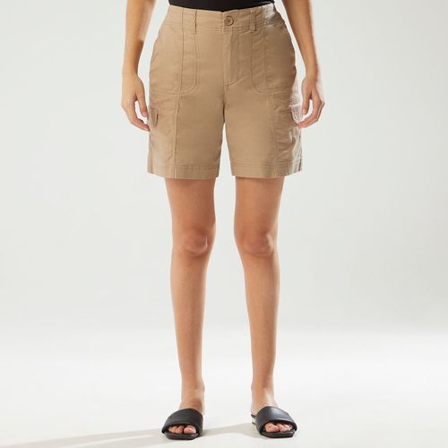 Short Madison Mujer Pocket CAMEL