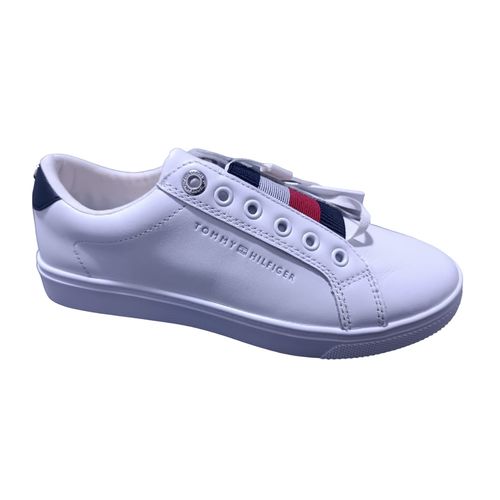 Zapatillas Tommy Hilfiger FW0FW06723 YBR-196 talla 5.5US blanco para mujer