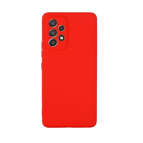 Case generico rojo para celular A53 - silicona