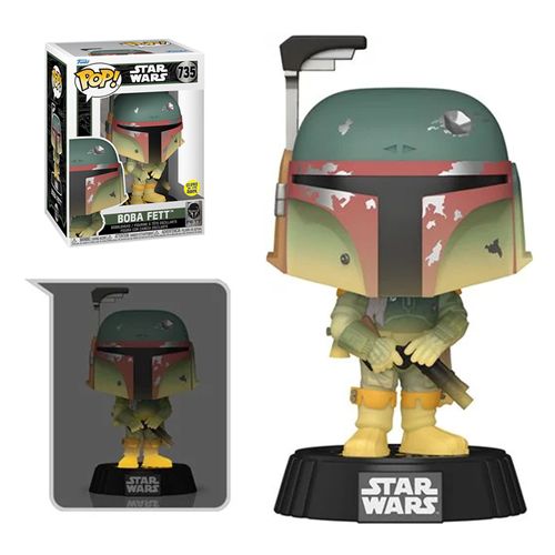 Funko Pop Star Wars Legado Fett - Boba Fett (Brilla en la Oscuridad) #735