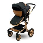 COCHE-CUNA-MOISES-DE-LUJO-CONFORT-KIDS--ALFA--NEGRO