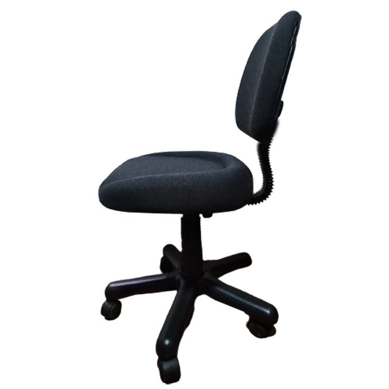 Silla-de-escritorio-Oficina-giratoria-Resistente-en-negro-Ergonomica