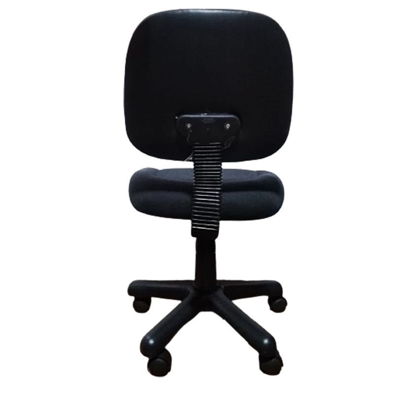 Silla-de-escritorio-Oficina-giratoria-Resistente-en-negro-Ergonomica