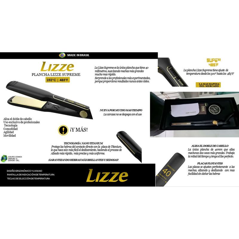 LIZZE-PLANCHA-DE-CABELLO-PROFESIONAL-SUPREME-TOP-LINE