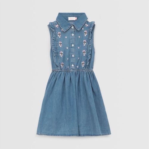 Vestido Para Niña Circus Denim Vuelos