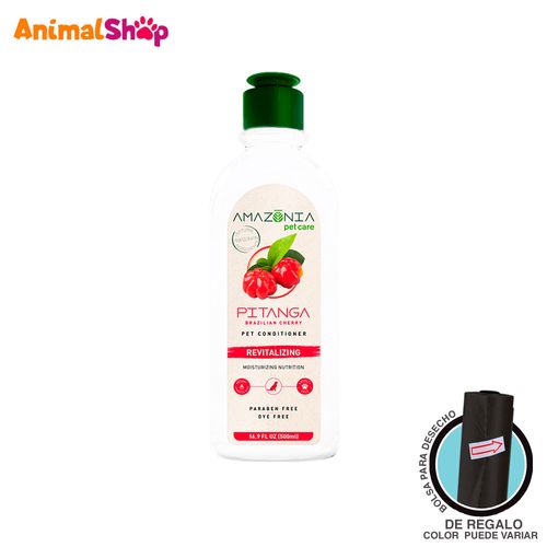 Acondicionador Vegano Amazonia Pitanga Perros Y Gatos 500Ml