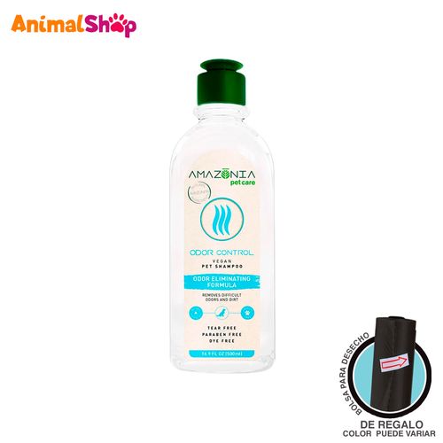 Shampoo Vegano Amazonia Control De Pelo Para Gatos 500Ml