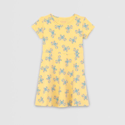 Vestido Para Niña Circus Cotton Print