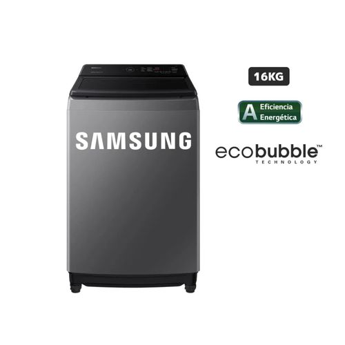 Lavadora SAMSUNG Carga Superior 16Kg WA16CG6441BDPE Silver