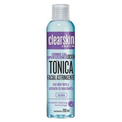 Loción Tónica Astringente Avon Clearskin 200 ml