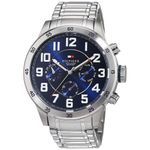 Reloj-Tommy-Hilfiger-Trent-1791053-Multifuncional-Acero-Inoxidable-Plateado-Azul