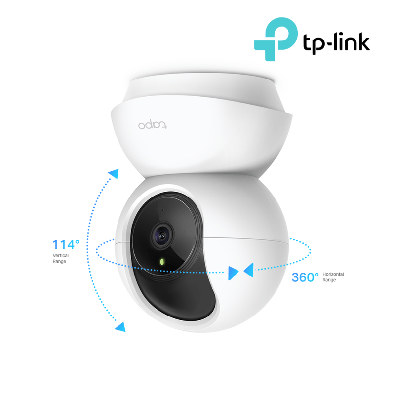 Camara-de-Seguridad-Wi-Fi-360º-2K-Tapo-C210---Memoria-de-128-SD---Tp-Link-