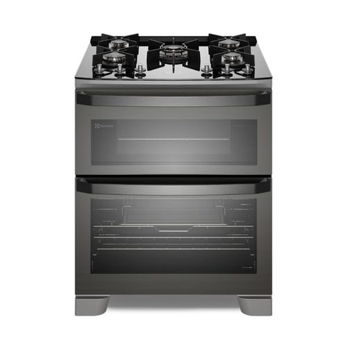 Cocina Electrolux  con doble Horno de 5 Quemadores con Triple Llama 76Cm (FE5AD)