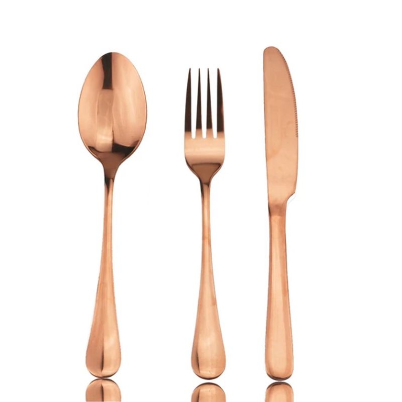 Set-de-Cubiertos-acero-inoxidable-bronce-tenedor-cuchara-y-cuchillo-