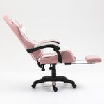 Silla-Gamer-Ergonomica-Dreizt-Shine-Series-Rosado-con-Posapies-Reclinable