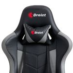 Silla-Gamer-Dreizt-Apolo-Series-Plomo-Pro-180°-Reclinable-Alta-Calidad-con-Posapies