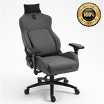 Silla-Gamer-Dreizt-Titan-Series-Gris-Premium-Almohadilla-Inteligente-Reclinable-Gas-Lift-Clase-4-